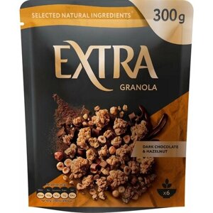 Гранола Extra темный шоколад фундук 300г х1шт