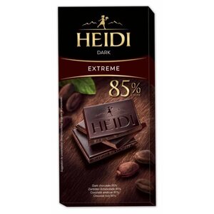 HEIDI dark Extreme темный шоколад 85% какао