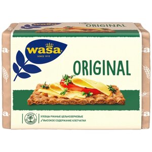 Хлебцы ржаные цельнозерновые Wasa Original, 275 г