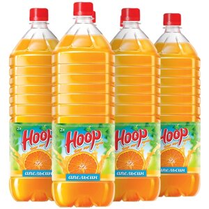 Hoop апельсиновый вкус, низкокалорийный негазированный напиток 2л х 6 шт.