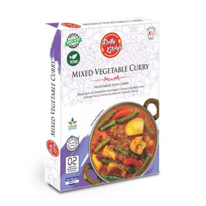 (Индия) смесь овощей с соусом карри (Mixed Vegetable Curry)
