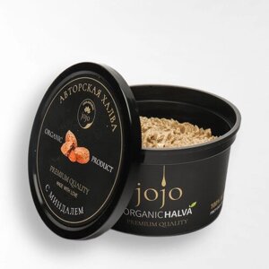 JoJo / Мягкая подсолнечная халва ручного вымешивания с миндалём