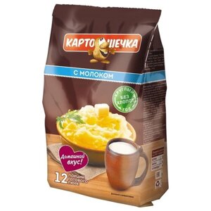 Картошечка Пюре картофельное с молоком, 320 г