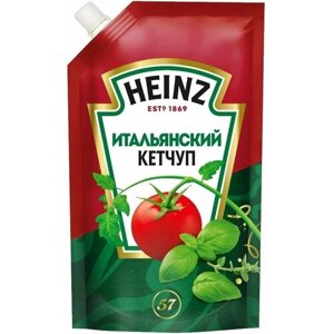 Кетчуп Heinz Итальянский, дой-пак, 320 г