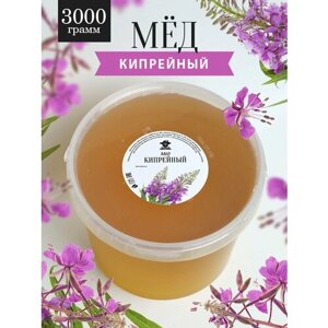 Кипрейный мед жидкий 3000 г, суперфуд, сладкий подарок