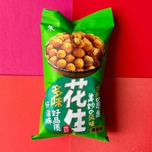 Китайский арахис в хрустящей глазури со вкусом нори 65 гр