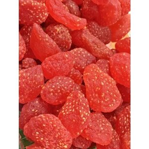 Клубника сушеная натуральная, цукаты из ягод, полезные продукты, 1кг