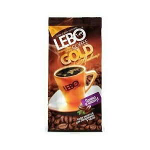 Кофе молотый Lebo Gold 100 г (вакуумная упаковка), 483239
