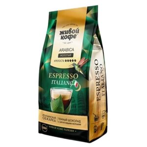 Кофе молотый Живой Кофе Espresso Italiano, 250 г, вакуумная упаковка