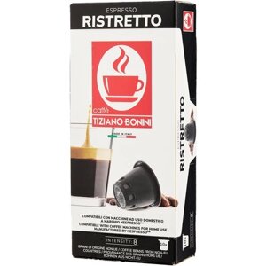 Кофе в капсулах Caffe Tiziano Bonini Espresso Ristretto, интенсивность 8, 10 кап. в уп.
