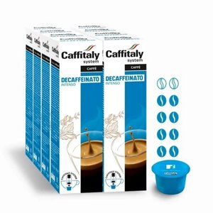 Кофе в капсулах Caffitaly Ecaffe Decaffeinato Delicato, кофе, интенсивность 7, 10 кап. в уп., 8 уп.