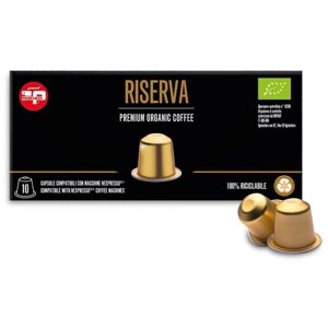 Кофе в капсулах Pascucci Capsule Riserva Premium, натуральный, миндаль, 10 кап. в уп.