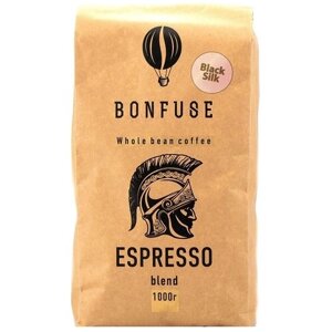 Кофе в зернах Bonfuse Black Silk, 1 кг