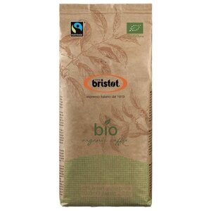 Кофе в зернах Bristot Bio Organic, шоколад, миндаль, 1 кг