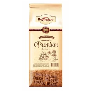 Кофе в зёрнах Fresh Roast Premium, DeMarco, арабика, робуста, средняя обжарка, свежеобжаренный, 1 кг