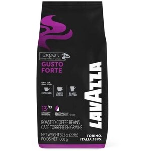 Кофе в зернах Lavazza Gusto Forte, какао, 1 кг