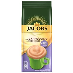 Кофейный напиток Якобс Капучино с орехом пакет 500 грамм
