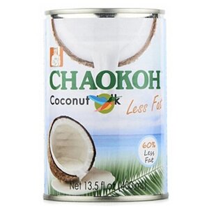 Кокосовое молоко Chaokoh, с пониженным содержанием жира, 400 мл