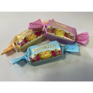 Конфеты шоколадные с начинкой Rosabella , упаковка экран (мини телевизор) 1кг
