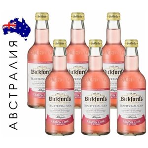 Лимонад Bickford's Австралия Лимон/лайм/пряности 275мл. стекло 6 шт.