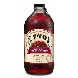Лимонад ферментированный Bundaberg Burgundee Creaming Soda / Бандаберг Крем-Сода Бургундия 375 мл. (Австралия)