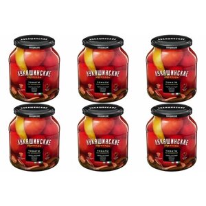Лукашинские Овощные консервы Томаты маринованные по-армянски, 670 г, 6 шт