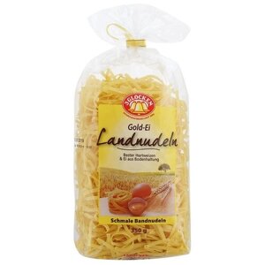 Макароны Gold-Ei Landnudeln Schmale Bandnudeln, лапша, 350 г