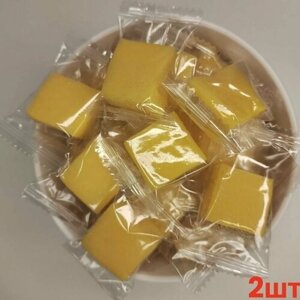 Манго кубики жевательные конфеты, 500гр / 2шт