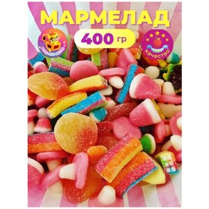 Мармелад жевательный российский подарочный микс желейного ассорти 400 грамм