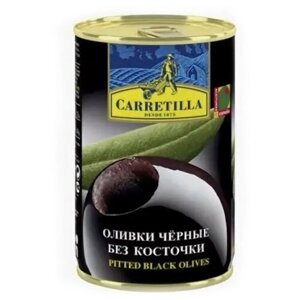 Маслины чёрные без косточки Carretilla 300 мл. 1 шт.