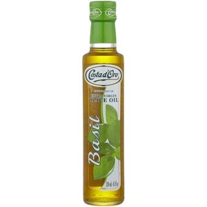 Масло оливковое Costa d'Oro Basil, 0.25 л