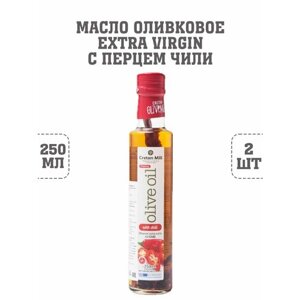 Масло оливковое Extra Virgin с перцем чили, 2 шт. по 250 г