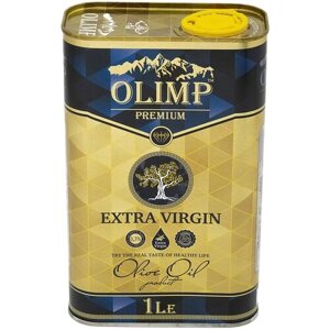 Масло Оливковое Нерафинированное OLIMP Premium Extra Virgin, Высший Сорт, 1л (Греция)