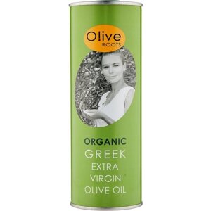 Масло оливковое Olive ROOTS BIO нерафинированное высшего качества первого холодного отжима Экстра Вирджин БИО, 500 мл