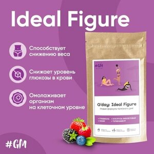 Микс суперфудов "G'Day: Ideal figure" 100гр. Топинамбур, гравиола, фиолетовая кукуруза, нони. Ускоряет метаболизм, очищает организм.