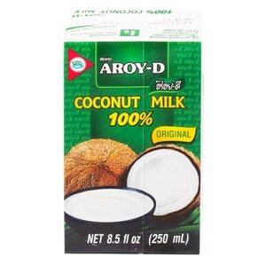 Молоко кокосовое Aroy-D Original 19%250 мл