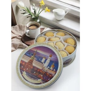 Москва печенье сдобное c сахаром, 1 банка, 400 грамм