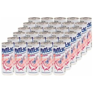 Напиток газированный безалкогольный Milkis (Милкис) со вкусом Персика / 30 банок по 250 мл.
