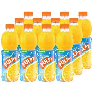 Напиток сокосодержащий Pulpy Апельсин, 0.9 л, 900 г, 12 шт.
