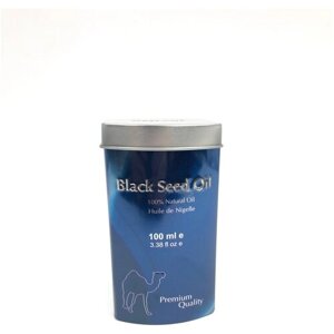 Натуральное масло черного тмина Премиум Хемани (Black Seed Oil Premium Hemani) повышает иммунитет, противовирусное средство, 100 мл