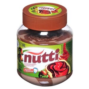 Nutti Паста ореховая шоколадно-карамельная, 330 г