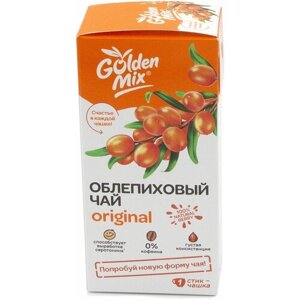 Облепиховый чай Алтайский букет GoldenMix Original 7 стиков
