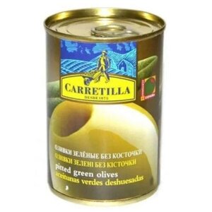 Оливки зелёные без косточки Carretilla 280 гр. 1 шт.