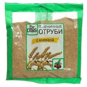 Отруби пшеничные с клюквой "Dr. DiaS" 200 г