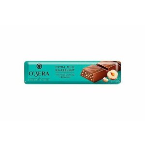 OZera, шоколад молочный Extra milk Hazelnut, 45 грамм