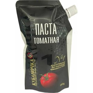 Паста томатная Кубаночка 200г 1шт