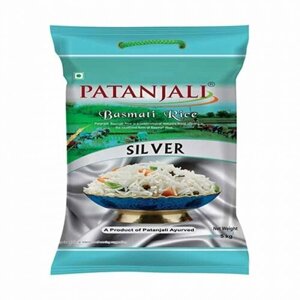 Patanjali Silver Basmati Rice Рис Басмати 5кг