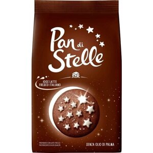 Печенье Mulino Bianco Pan di stelle какао шоколад