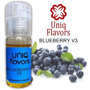 Пищевой ароматизатор (концентрированный) Blueberry V3 (Uniq Flavors) 10мл
