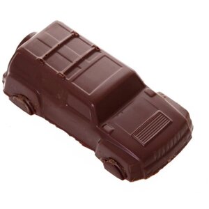 Подарочная шоколадная фигура Frade/Фраде - Джип (вес 90 гр) (темный)
